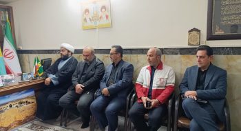 حضور مسئولین در جلسه هماهنگی برنامه های سوگواری برای رهبر شهید انقلاب