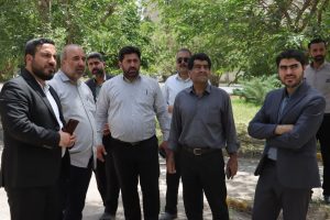 بازدید مقامات قضایی شهرستان گرمسار از پروژه‌های عمرانی شهرداری