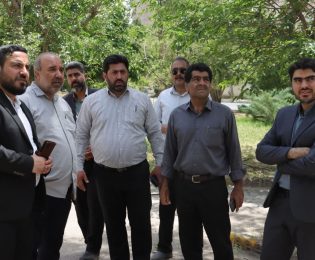 بازدید مقامات قضایی شهرستان گرمسار از پروژه‌های عمرانی شهرداری