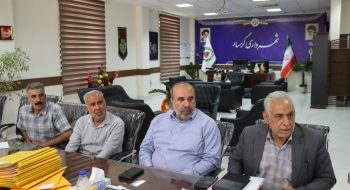 نشست رایزنی و تبادل نظر مدیریت شهری گرمسار با اعضای تعاونی رضوان