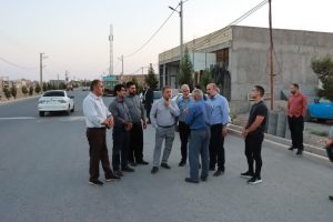 ✅ بازدید میدانی اعضای شورای اسلامی شهر و کارشناسان شهرداری از «منگر»