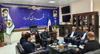دیدار مدیر پستبانک استان با شهردار گرمسار