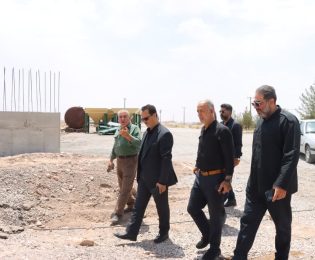 بازدید از کارخانه آسفالت شهرداری گرمسار