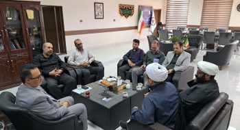 دیدار مدیرکل اوقاف و امور خیریه استان سمنان با شهردار گرمسار