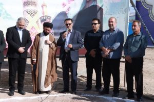 گرامیداشت هفته دولت با ادای احترام به شهید گمنام و کلنگزنی پروژه اجرای المان رهبر شهید