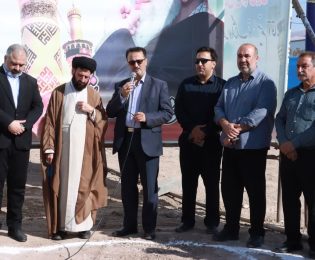 گرامیداشت هفته دولت با ادای احترام به شهید گمنام و کلنگزنی پروژه اجرای المان رهبر شهید
