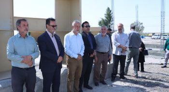 آیین آغاز عملیات نصب و استقرار تجهیزات کارخانه آسفالت جدید شهرداری گرمسار