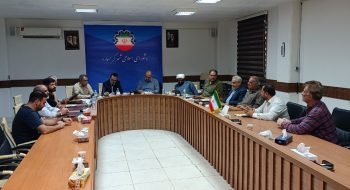 جلسه بررسی مشکلات شهرک پیشهوران