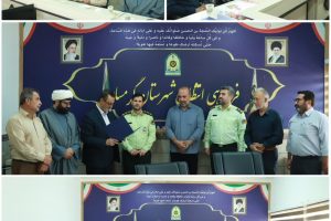 دیدار شهردار و اعضای شورای اسلامی شهر گرمسار با فرمانده انتظامی شهرستان