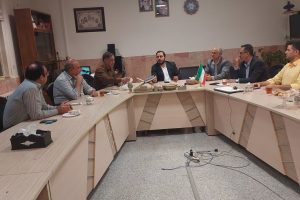 جلسه پیگیری احداث میدان دانشگاه آزاد اسلامی گرمسار